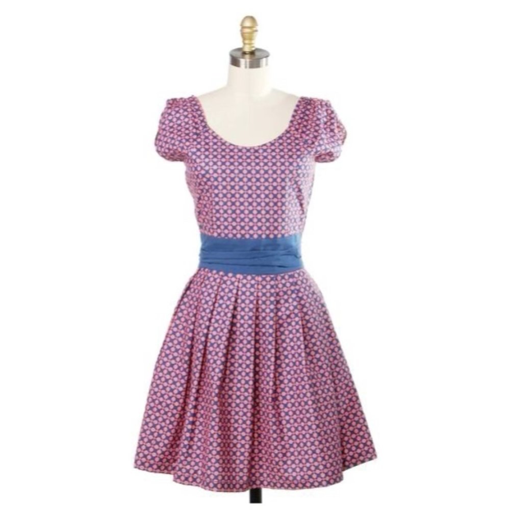 Mata Traders Garden Party Pleated Dress